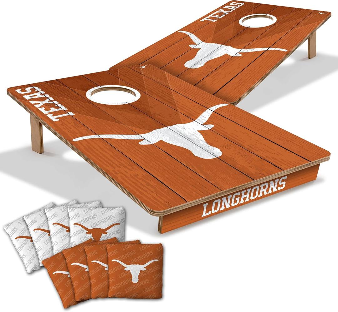 YouTheFan NCAA 2 x 3 Wood Cornhole Game with Logo Bags