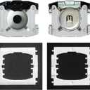 Replacement Number/Letter/Symbol Key Cap Base Gasket + Butterfly Hinges for MacBook Pro A1706 A1707 A1708 2016-2019 Year, MacBook Keyboard 12" A1534 2017 Keyboard