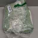 TECHMILLY Super Soft Shaggy Bathroom Rugs, Absorbent Thick Non Slip Microfiber Bath Rugs, Quick Dry Machine Washable Bath Mat for Bathroom Floor, Bathtub and Shower 17"x24" (Sage)