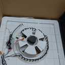 MAXXAIR Maxxfan Mini Plus Vent 6"" Single Speed Exhaust Fan - Quiet and Energy Efficient RV Ventilation & Lighting, Black (00-03851)