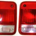 For GMC Van Tail Light Assembly Unit 1985-1996 Pair Driver and Passenger Side | GM2800101 + GM2801101