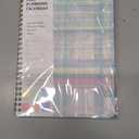 2 x 2026 Planner, Weekly and Monthly Calendar Planner Book, Jan 2026 - Dec 2026, Planning Agenda for Desk Accessories and School Supplies - A5 (6.3'' x 8.5'') (Colorful Plaid)