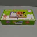 Busy Board Montessori Toys Wooden Sensory Board with 19 LED Light, Switch, Button Travel Activity Educational Learning Toddler Toys for 1-3 Year Old Boy and Girl