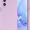 for Galaxy A15 5G Case, Liquid Silicone Slim Soft TPU Fit Full Body Protection Shockproof Phone Cover for Galaxy A15 5G 6.5" 2024 (Purple)