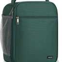 Lovoeo Lunch box Lunch bag for men women Insulated Lunchbox Lunch bags for Work Picnic Travel(Deep green)