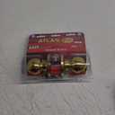 ATLAS KEYED ENTRY - EASY INSTALLATION DOOR KNOB - NEW - BRASS