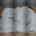 Serta Goose Feather Down Fiber Cotton Comforter King Size - 100% Cotton Duvet Insert - Hotel Luxury Hypoallergenic Bedding Comforter Extra Warmth 106 x 90 Inch White