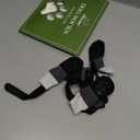 EXPAWLORER Anti Slip Dog Socks to Prevent Licking Paws,Dog Shoes for Cold Winter, Dog Booties for Hardwood Floors, Dog Boots & Paw Protectors with Grippers for Small Medium Large Senior Dogs Black XS