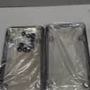 License Plate Cover & Frames, 2 Pack Clear License Plate Protector, ABS Car Front/Rear License Plate Frame with Screws Caps, Fit Any Standard US Plates