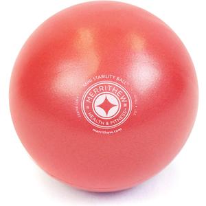 STOTT Pilates Mini Stability Ball, Red, 5""/12.7cm (ST-06215)