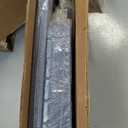 Oversized Outdoor Rocking Chair, High Back Porch Rocker Chair, HDPE All Weather Resistant Rocking Chairs for Patio, 380lbs Weight Capacity, Navy Blue