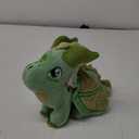 9" Dragon Plush Dragon Doll Toys Figures Stuffed Animals for Adult Kids Birthday Gifts (Light Green)
