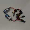 2 Pack 9005 HID Xenon Bulbs for Car, IP67 Waterproof Hid Lights for Cars Headlights, 35W 8000LM 6000K Front Lighting Bulb with Stents Base for High Low Beam Bulb Replacement