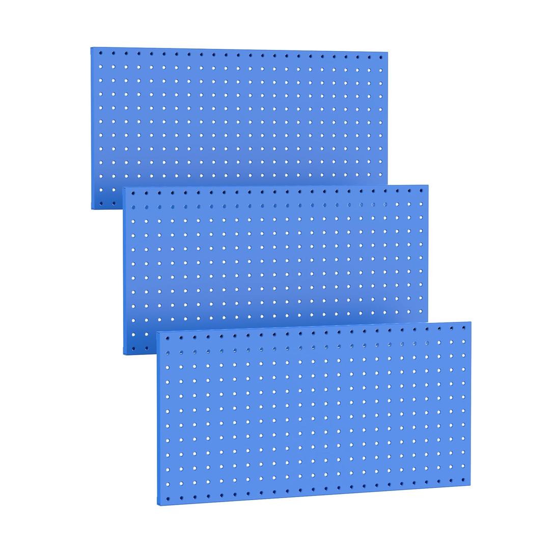 TORACK 3 PCS Metal Pegboard Panels(12x24 inch) for Wall, 36x24 in