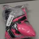 SUNFURA Dog Jacket, Large Dog Coat with Harness Built in, Warm Pet Winter Jacket Zippered Snow Coat with Furry Collar, Waterproof Fleece Snowsuit for French Bulldog, Hot Pink L