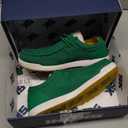 SKONI Men's G2 Waterproof Slip On Golf Shoe (10, Green/Yellow)