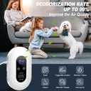 Odor Eliminator for Strong Odor 99% Cat Litter Deodorizer Dog Poof Odor Removal Air Ionizers Home Plug-in Air Purifier for Bedroom, Toilet, Kitchen, Pets, Shoe, Smoke, Formaldehyde Air Freshener