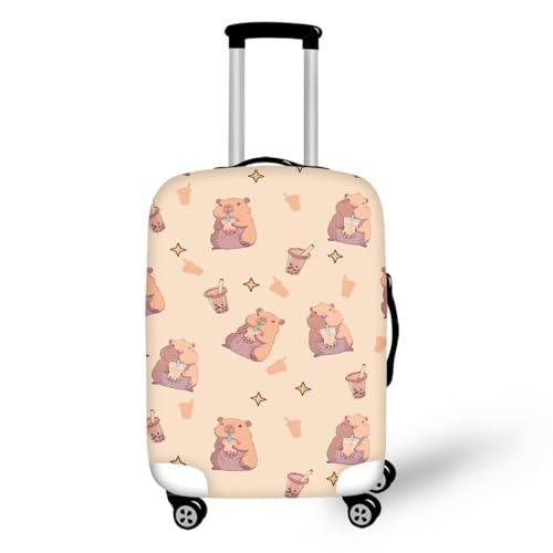 Qehuruxo Capybara Suitcase Covers for Luggage,Luggage Covers for Suitcase,Carry on Luggage Cover,Travel Luggage Cover Suitcase Protective Cover, XL