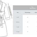 COOVA Premium Women's Plush Soft Robe  Fluffy, Warm Fleece Long Sherpa Bathrobe (Gray, XL)