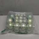 50pcs Christmas Ball Ornaments Navy Blue Small Shatterproof Christmas Tree Decorations Xmas Tree Christmas Ornaments Balls with Hanging Loop for Christmas Wedding Holiday Party Wreath Home Decor