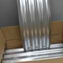 Land Guard 841 ft Galvanized Raised Garden Bed KitRaised Garden Boxes Outdoor, Oval Metal Raised Garden Beds for Vegetables, Silver