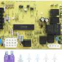 S1-33103010000 Furnace Control Circuit Board Compatible with White Rodgers 50A56-956 50A56-242 50A56-243,York,Luxaire, Coleman Integrated Control Furnaces,York 031-01267-001A