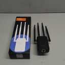 2026 WiFi Extender, 15888 sq.ft Internet Extender WiFi Booster, Long Range Wireless Repeater Signal Amplifier for Home, Mesh Wi-Fi 99% Faster | Broader Than Ever, Support 55+ Devices, 1-Tap Setup (Black)