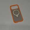 TORRAS Ostand Q3 Air for iPhone 17 Pro Max Case with 360 Magnetic Stand, Fit for MagSafe, Mil-Grade Drop Tested, Camera Control Button, Shockproof Phone Case for iPhone 17 Pro Max 6.9", Horizon Orange