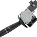 Multi-Function Switch Compatible with 2002-2010 Ram 1500 2500 3500 Truck, Dakota, Durango, Chrysler Aspen & More,Replaces# 2330848, 56045165AB, SW3998,Blinker Wiper Turn Signal Switch