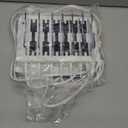 Charging Station for Multiple Devices  6-Port USB Charging Dock for Apple & Android  Fast Multi-Charger Organizer for Phones, Tablets & More  Universal Desktop Charging Hub with Smart IC Tech (White)