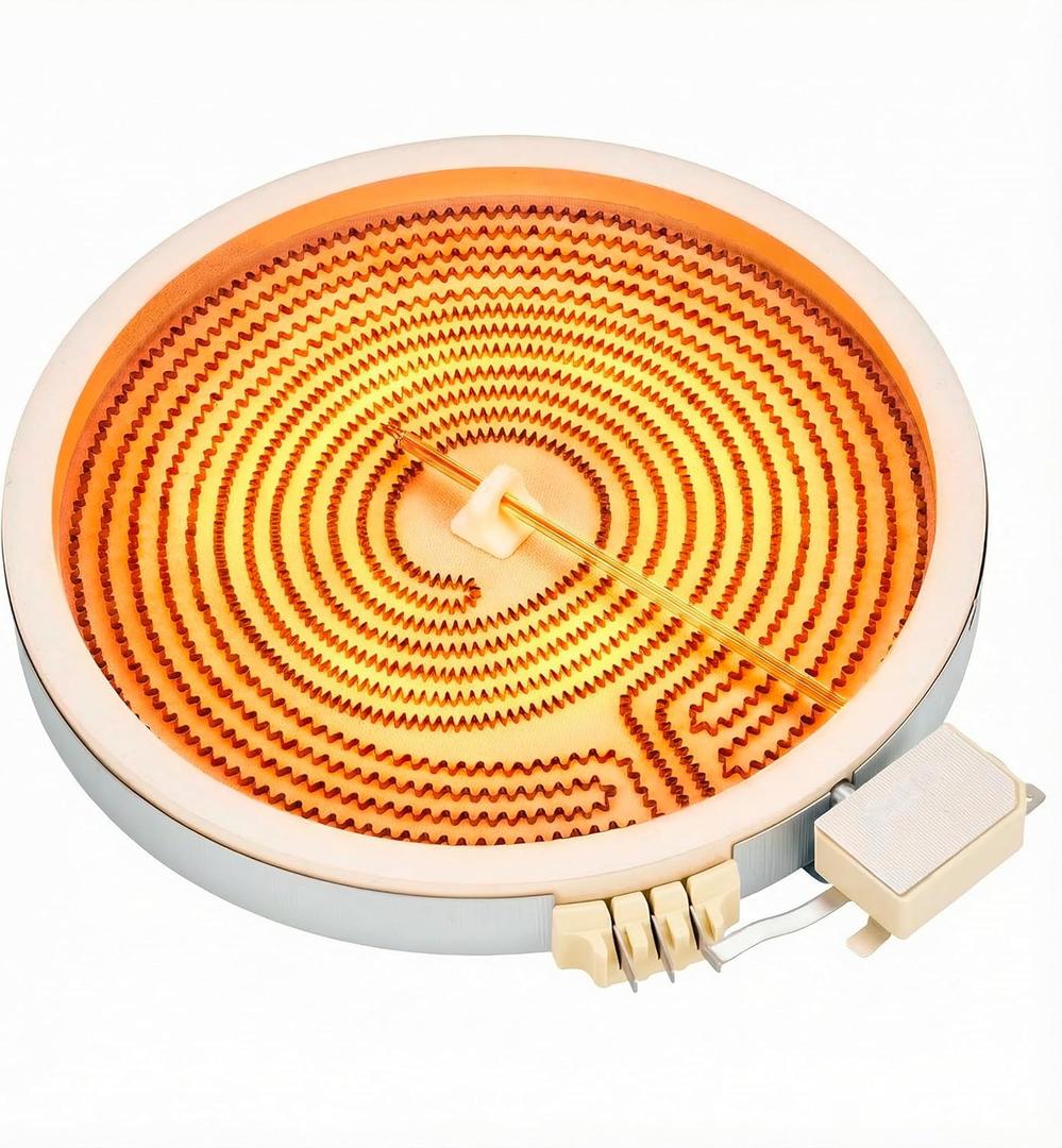  W11517959 10-In Dual Range Radiant Surface Element Compatible with Whirlpool Ken-more May-tag Electric Range, W10275048 Dual Surface Burner Element Replaces W10169799 W10823729