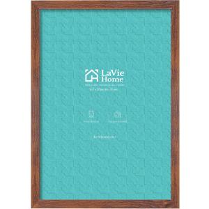 LaVie Home 19.7x27.6 Picture Frame Brown, Puzzles Frame for Wall Decoration, Classic Brown Minimalist Style Suitable for Decorating Houses, Offices, Hotels, Puzzles Posters Photos or Artwork, 1 Pack