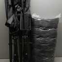 ABORON XXL Camping Cot for Adults 900LBS - 78"32" Oversized Folding Bed with Mattress Pad, Heavy Duty 1200D Oxford Outdoor Cot with Carry Bag (U Ink Black)