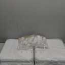 AWTATOS Cube Storage Organizer Storage 12 Cube Bookshelf DIY Plastic Closet Clothes Storage Shelves with Wooden Mallet, Stackable Storage Solution for Home, Bedroom, White