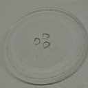 Small 9.6'' / 24.5cm Microwave Glass Plate Replacement, Small Microwave Glass Turntable Plate for Small Microwaves - BY AMI PARTS (9.6IN)