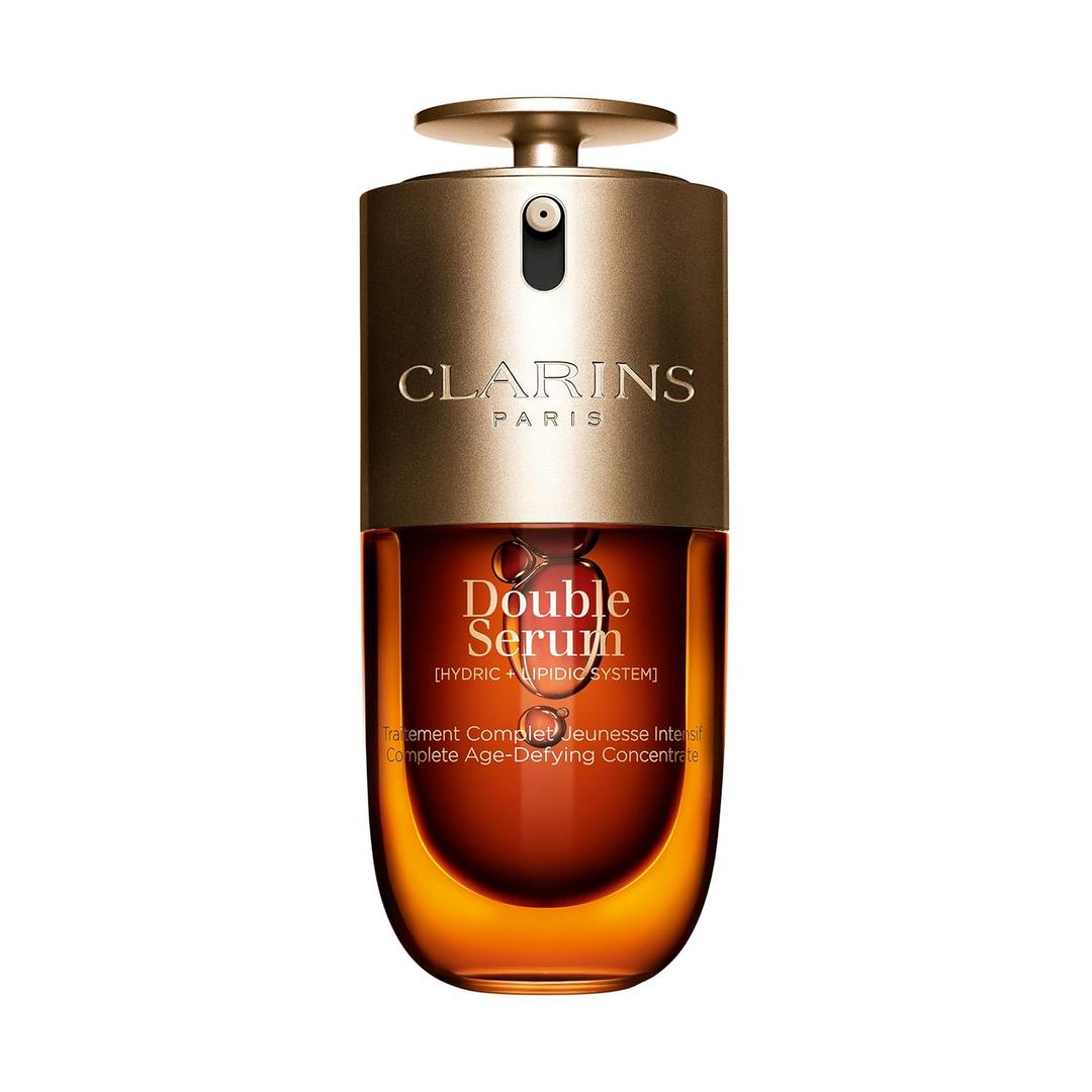 Clarins DOUBLE SERUM | Anti Aging Face Serum | Visibly Firms, Smoothes, Boosts Radiance, and Refines Pores | 24H Hydration | All Skin Types