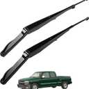Front Windshield Wiper Arm Compatible with 1999-2002 Chevrolet Silverado Suburban GMC Sierra Yukon XL 1500 2500 HD 3500 Tahoe Replaces 42548 12487597 42535 12487596