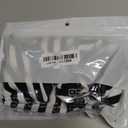 Paiaite Striped Shirt Happy Color Cotton Sleeveless Puppy Tank Top for Small Medium Dogs Black XL (XL-(20~30lb) | Chest(~22"))