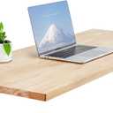 VEVOR Wall Mounted Folding Table, 47.2 x 19.7 inches Wall Mount Table, Floating Desk with Iron Bracket, Fold Down Desk for Small Spaces, Home Office, Dining, Laundry Room, Kitchen, Bar, Burlywood