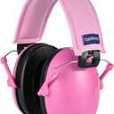 130 Solid Color Edition, Kids Ear Protection Earmuffs, Hearing Protection for Kids, One Size for 3-16 Yr Old (Pink)