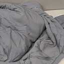 Cozy Bliss Cooling Comforter King XL Size, Cooling Blankets for Hot Sleepers and Night Sweats, Dark Light Gray Summer Comforter for King XL Bed, Breathable Soft Lightweight Silk Smooth