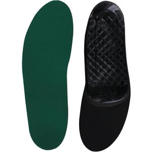 Spenco Rx Orthotic Arch Support Full Length Shoe Insoles, Men's 1213.5, Green