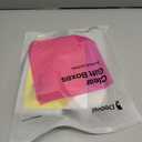 Decvel 2x2x2 inches Cake Pop Boxes with Hole (100 Pack) - Plastic Clear Boxes for Treats, Mini Gift, Small Candy - Macaron Box - Wedding, Party Favor Box