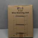 Sakugi Storage Shelves - 3 Tier Shelf Organizer, Sturdy Metal Garage Shelving with Adjustable Leveling Feet, Space-Saving Shelves Organizer for Pantry, Laundry, Kitchen (18" x 12" x 30", Black)