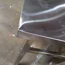 Stainless Steel Folding Table (60x24 in), 520 LBS Load, Foldable Stainless Steel Workstation, Single Tier No Undershelf, Commercial Work Table for Home, Kitchen, Restaurant, Garage, Camping, Outdoor