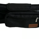 Momcozy Universal Stroller Organizer for Baby Strollers, Black, with Insulated Cup Holder, Detachable Phone Bag & Shoulder Strap, Large Capacity