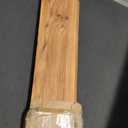 Axeman 48 inch Floating Shelves for Wall - 8'' D Live Edge Rustic Solid Elm Wood Floating Shelves Wall Mounted, Hanging Shelves with Invisible Bracket for Living Room Bedroom Kitchen, Natural