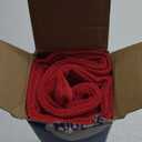 MIULEE Pack of 2 Red Decorative Christmas Pillow Covers 24x24 Inch Soft Chenille Couch Throw Pillows Eruo Sham Farmhouse Cushion Covers for Home Decor Sofa Bedroom Living Room