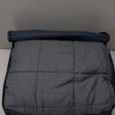 Topcee Weighted Blanket (20lbs 60"x80" Queen Size) Cooling Breathable Heavy Blanket Microfiber Material with Glass Beads Big Blanket for Adult All-Season Summer Fall Winter Soft Thick Comfort (00-dark Grey)