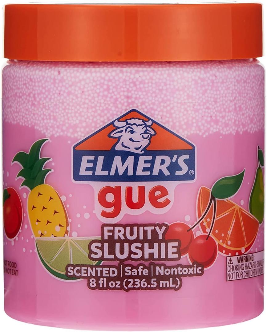 Elmers Elmer's Gue Premade Slime, Fruity Slushie, 8 Fl oz